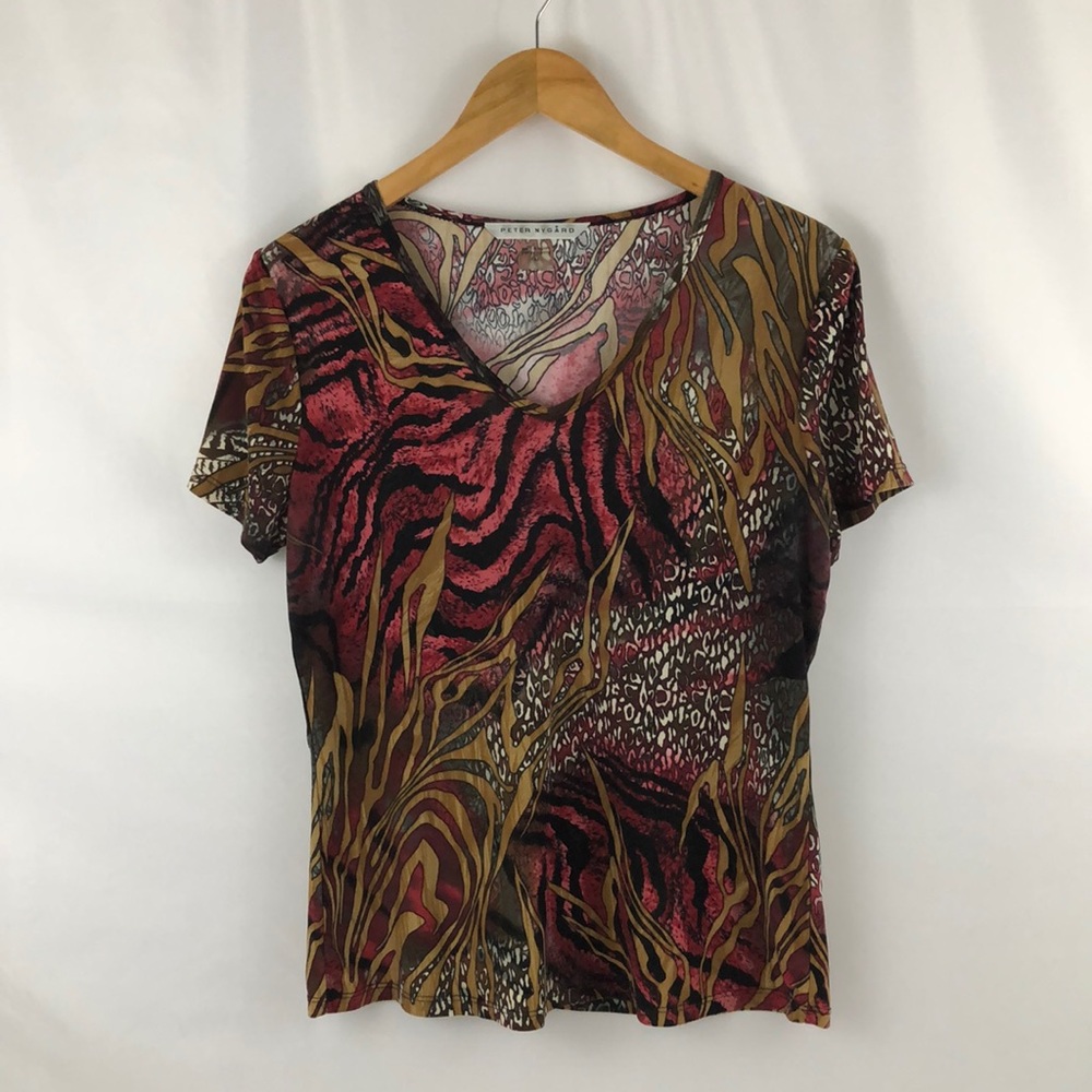Peter Nygard Short Sleeve Top